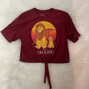 2021 Disney Lion King crop top